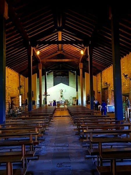 Die Kirche in San Cosme und San Damian
