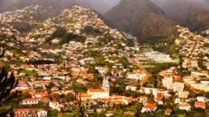 Dämmerung über Funchal