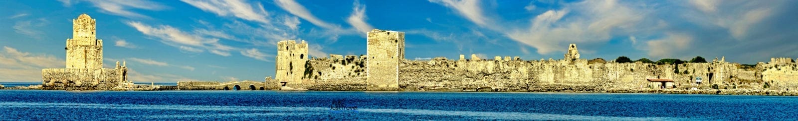 Die Festung von Methoni auf dem Peloponnes