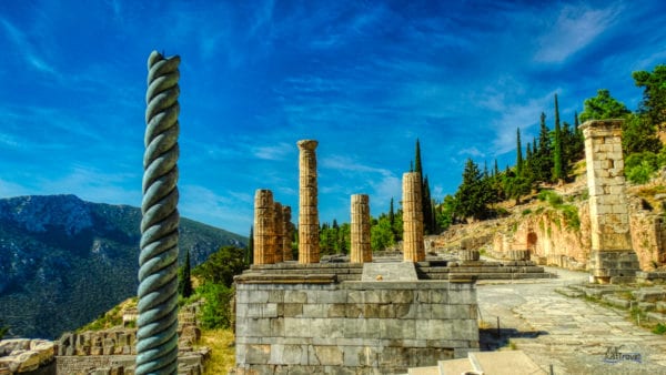 Apollotempel in Delphi