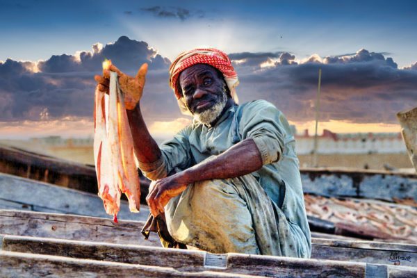 Stolz auf den Fang, Oman