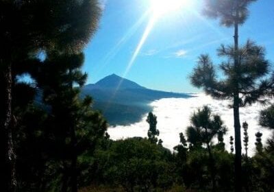 El Teide, Tenriffa mit der Orotava Wolke