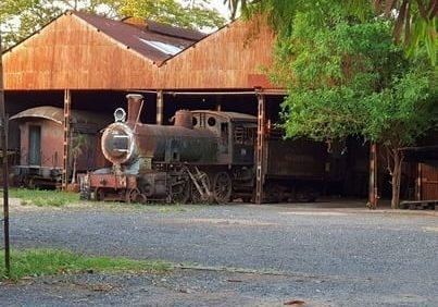 Eine alte Lokomotive von1910