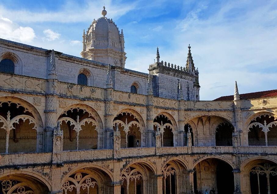 Innerhalb Hieronymuskloster in Lissabon