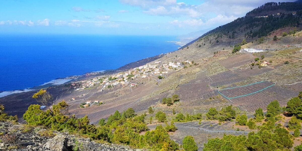 La Palma, Blick entlang der Westküste