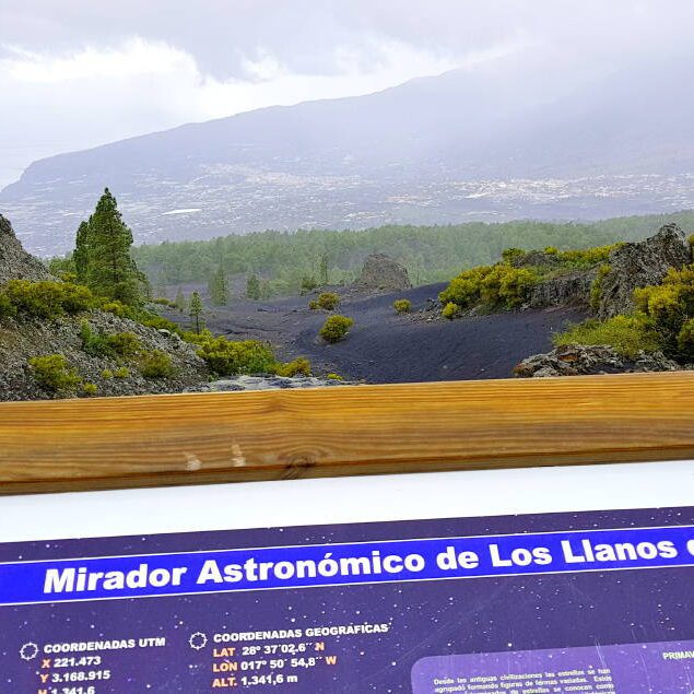 Mirador für Sternbeobachtung Los llanos del Jable