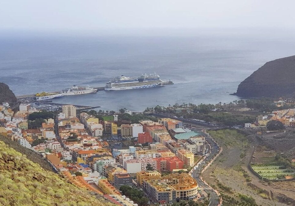La Gomera, Blick auf den Hafen
