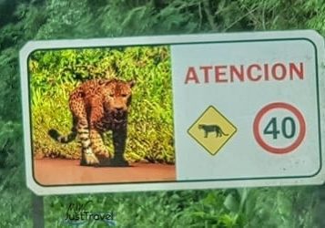 Jaguar-Warnschild